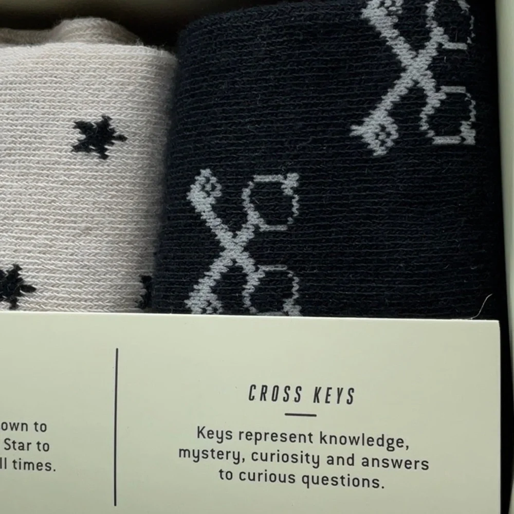 Lucky Socks 3 pairs of multi-patterned socks